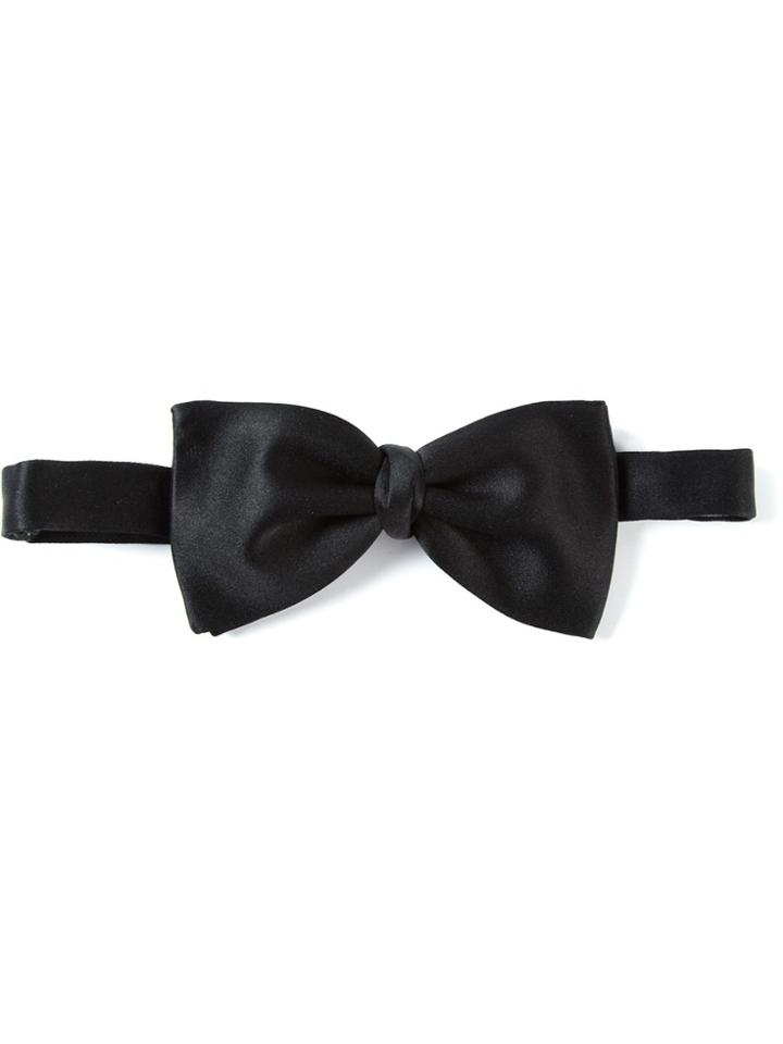Ermenegildo Zegna Classic Bow Tie - Black