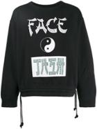 Facetasm Face Sweatshirt - Black