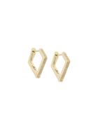Lizzie Mandler Fine Jewelry 18kt Gold 'huggies' Diamond Earrings -