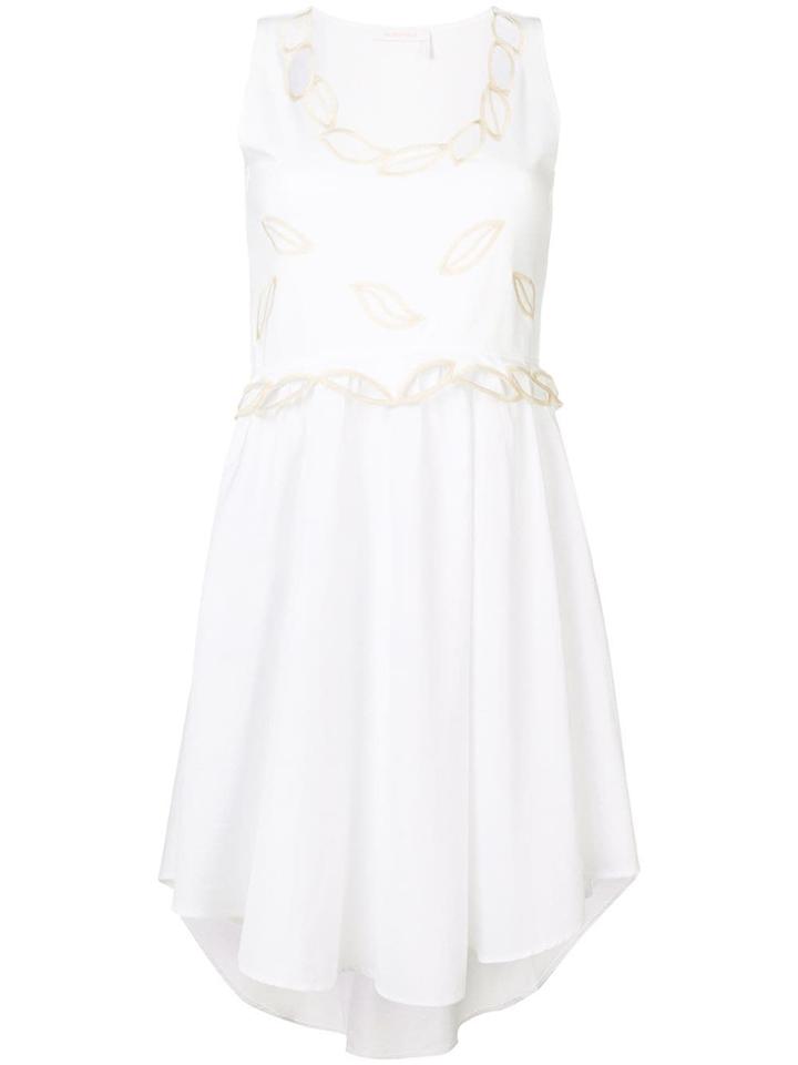 See By Chloé Embroidered Short Dress - White