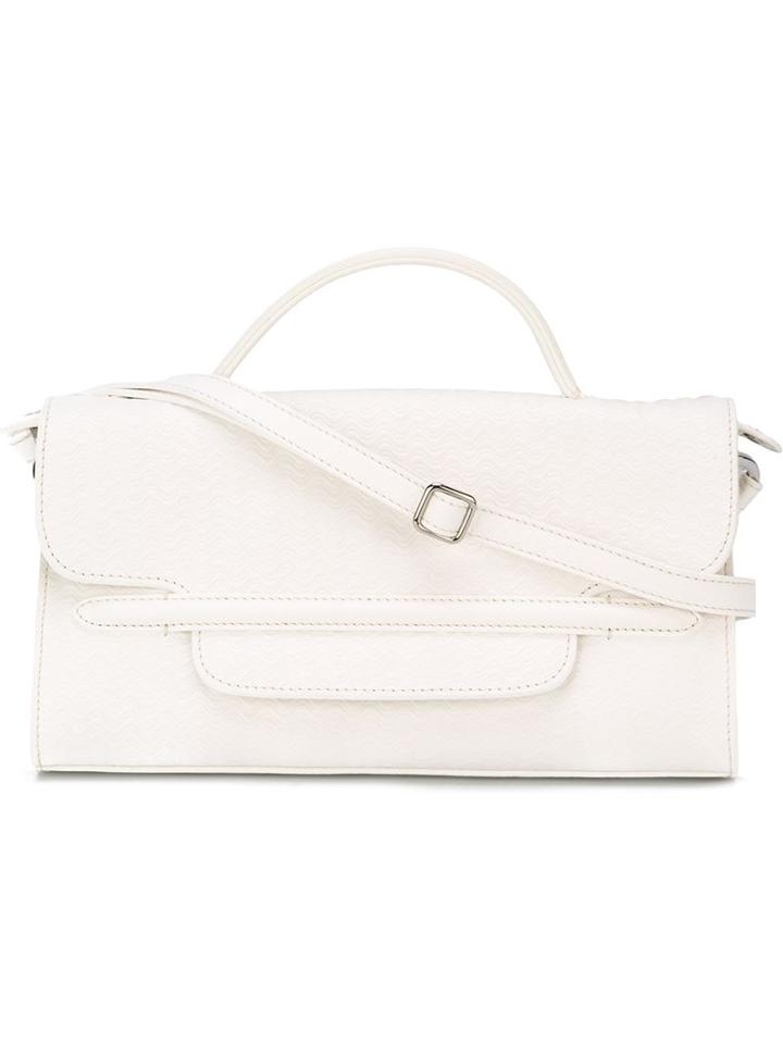Zanellato Nina Tote, Women's, White, Calf Leather