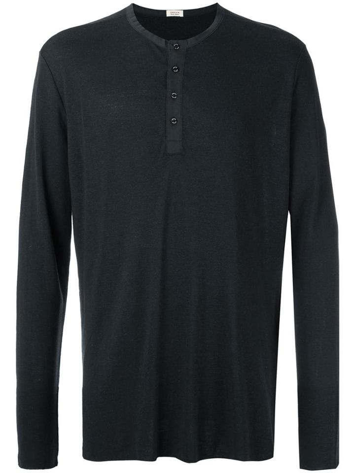 Osklen Long Sleeves Top - Black