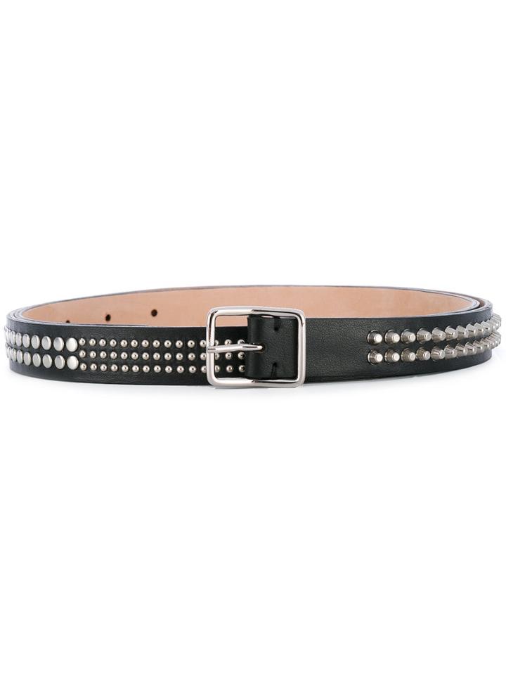 Dsquared2 - Multi-stud Hip Belt - Women - Calf Leather - 85, Black, Calf Leather
