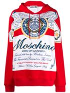 Moschino Oversized King Of Clothes Hoodie - Red