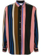 Ports V Striped Shirt - Multicolour