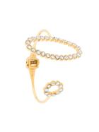 Ca & Lou Oriana Embellished Bracelet - Metallic