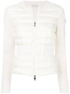Moncler Padded Zipped Jacket - White