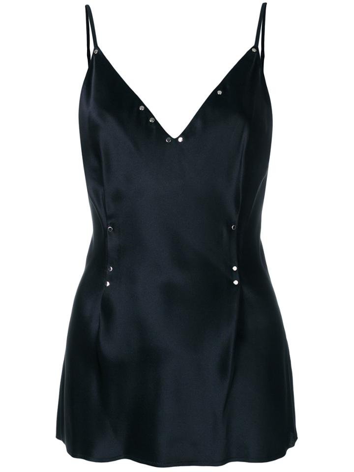 T By Alexander Wang Rivet Embellished Camisole - Black