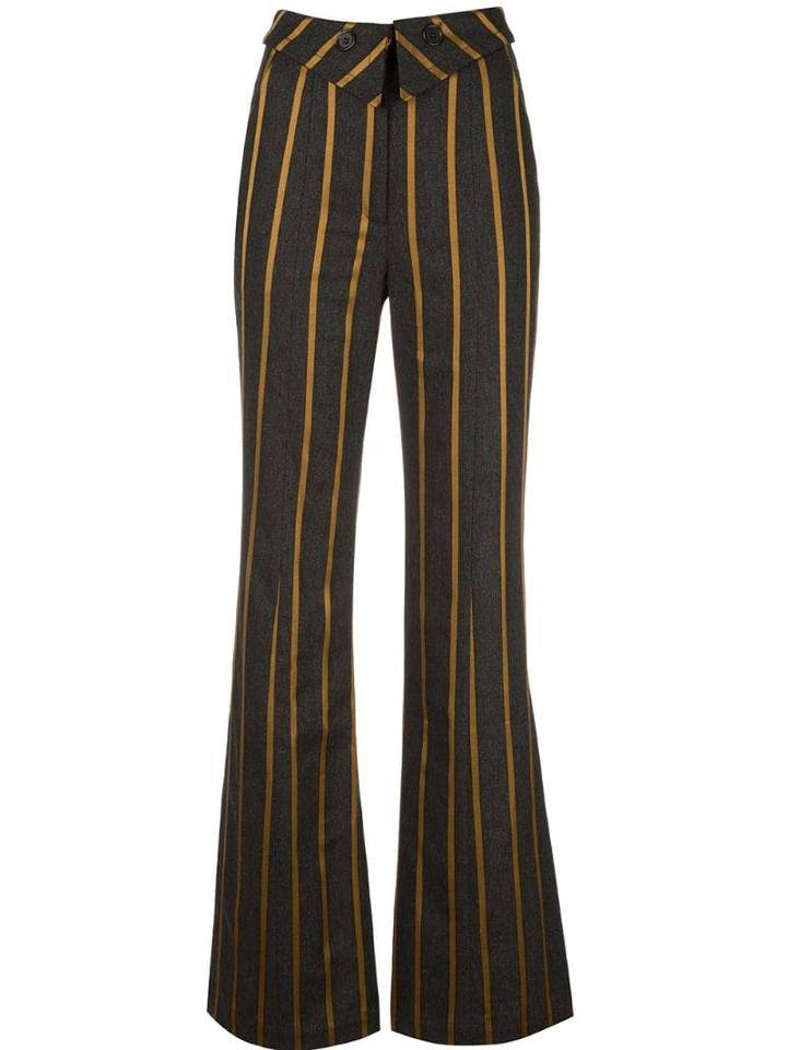 Palmer / Harding Fused Pinstripe Trousers - Grey