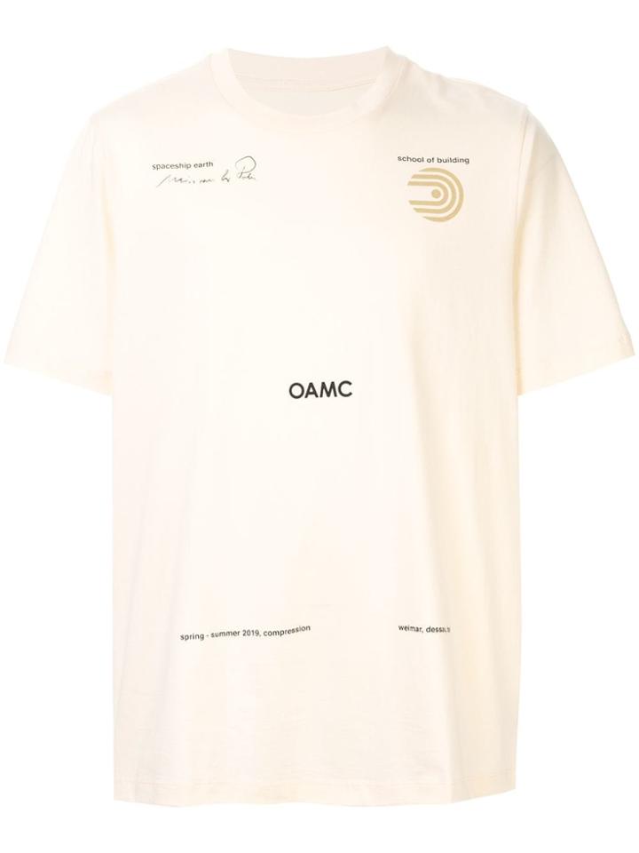 Oamc Logo T-shirt - Pink