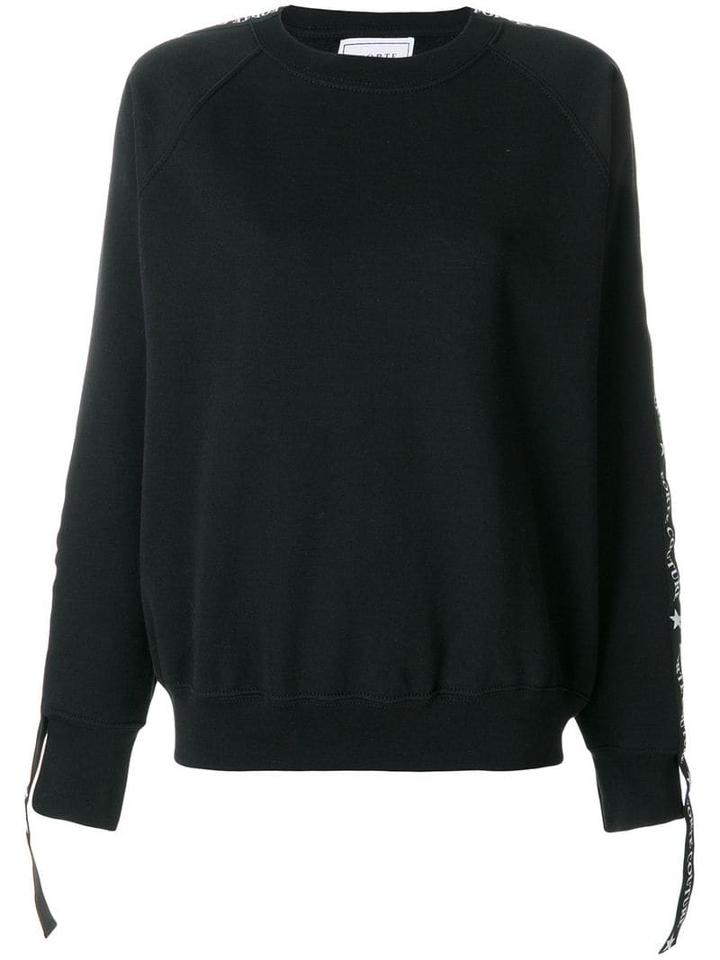 Forte Dei Marmi Couture Logo Banded Sweatshirt - Black