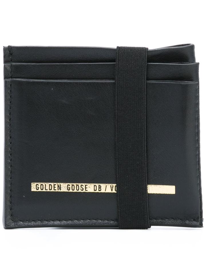 Golden Goose Deluxe Brand Elastic Strap Cardholder