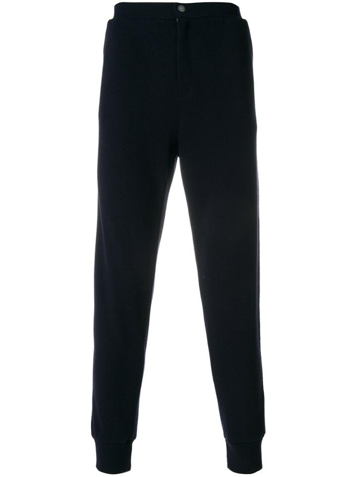 Jo No Fui Logo Patch Trousers - Blue