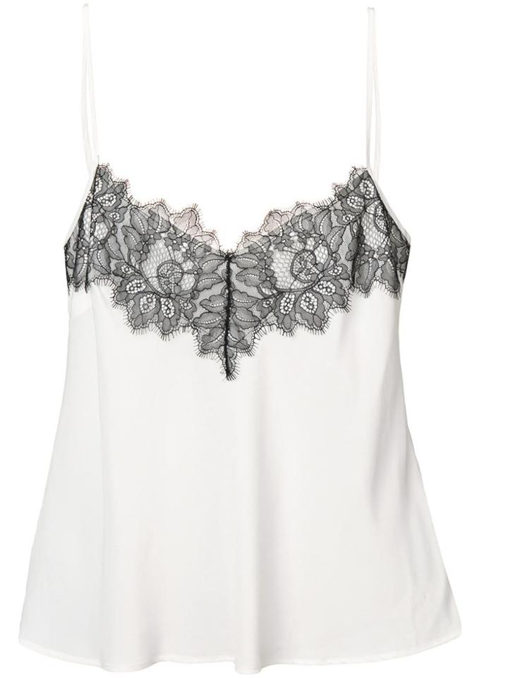 Liu Jo Lace Trim Camisole - White