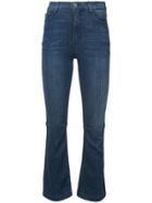 Rachel Comey Flared Cropped Jeans - Blue