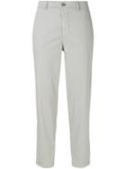 Berwich Cropped Tailored Trousers - Grey
