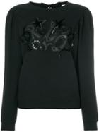 P.a.r.o.s.h. Star Embellished Sweatshirt - Black