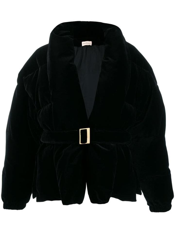 Alexandre Vauthier Padded Casual Coat - Black