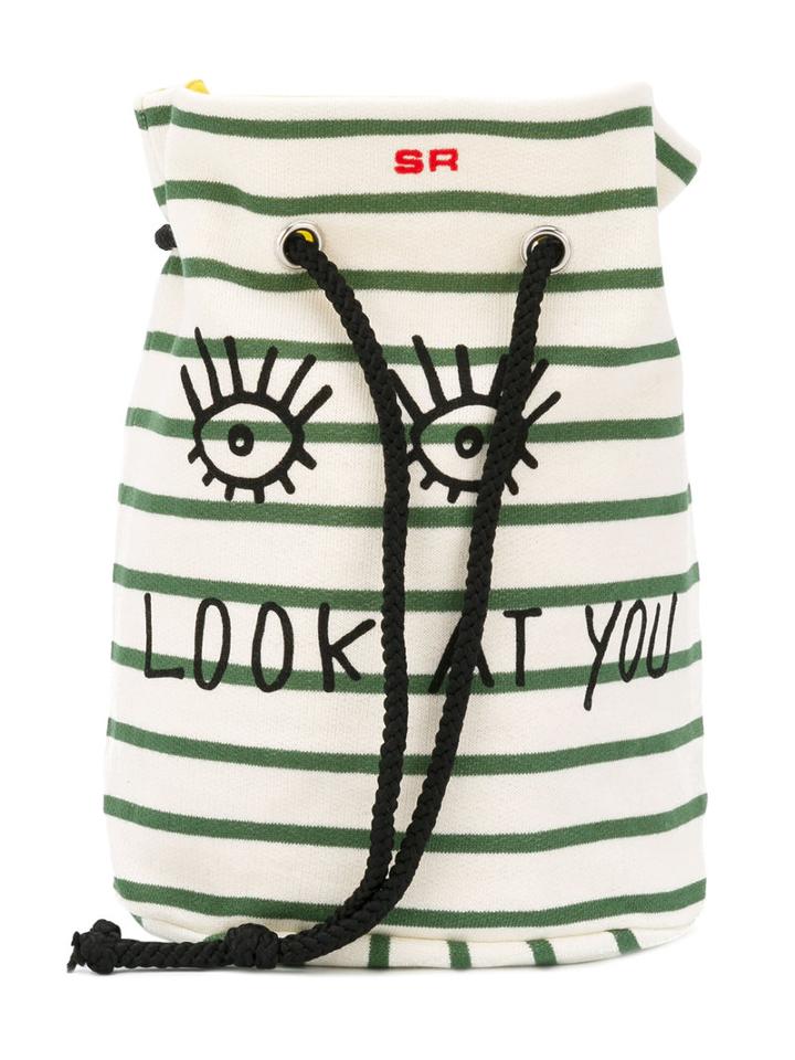 Rykiel Enfant Look At You Shoulder Bag, Girl's, White