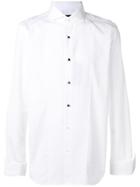 Boss Hugo Boss Contrast Button Shirt - White