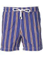 Borrelli Striped Swim Shorts - Blue