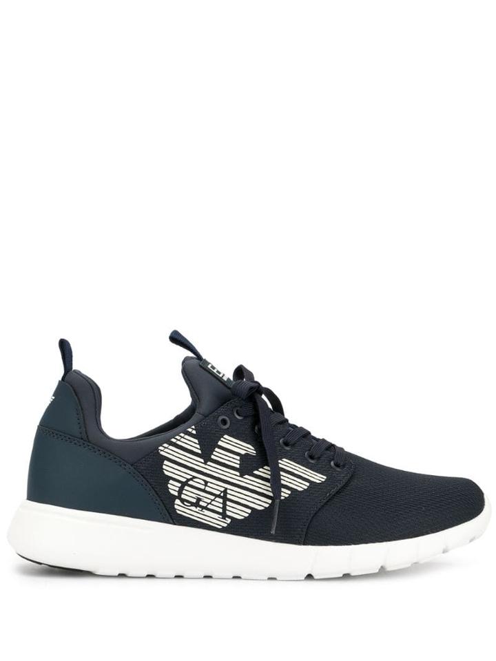 Ea7 Emporio Armani Racer Sneakers - Blue