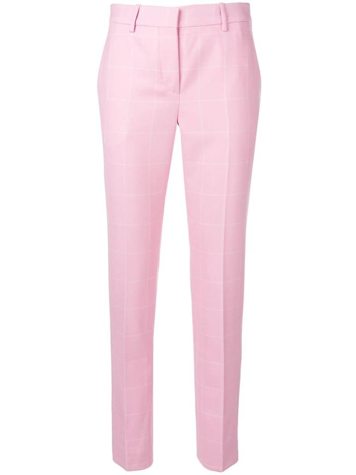 Calvin Klein 205w39nyc Mid Rise Straight Trousers - Pink