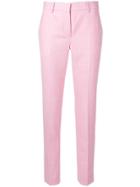 Calvin Klein 205w39nyc Mid Rise Straight Trousers - Pink