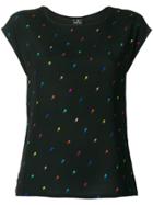 Ps By Paul Smith Micro Print T-shirt - Black