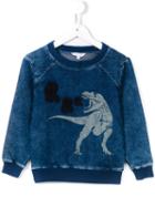 Little Marc Jacobs Dinosaur Print Sweatshirt, Boy's, Size: 12 Yrs, Blue