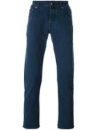 Jacob Cohen 'comfort' Slim Fit Jeans, Men's, Size: 40, Blue, Cotton/spandex/elastane