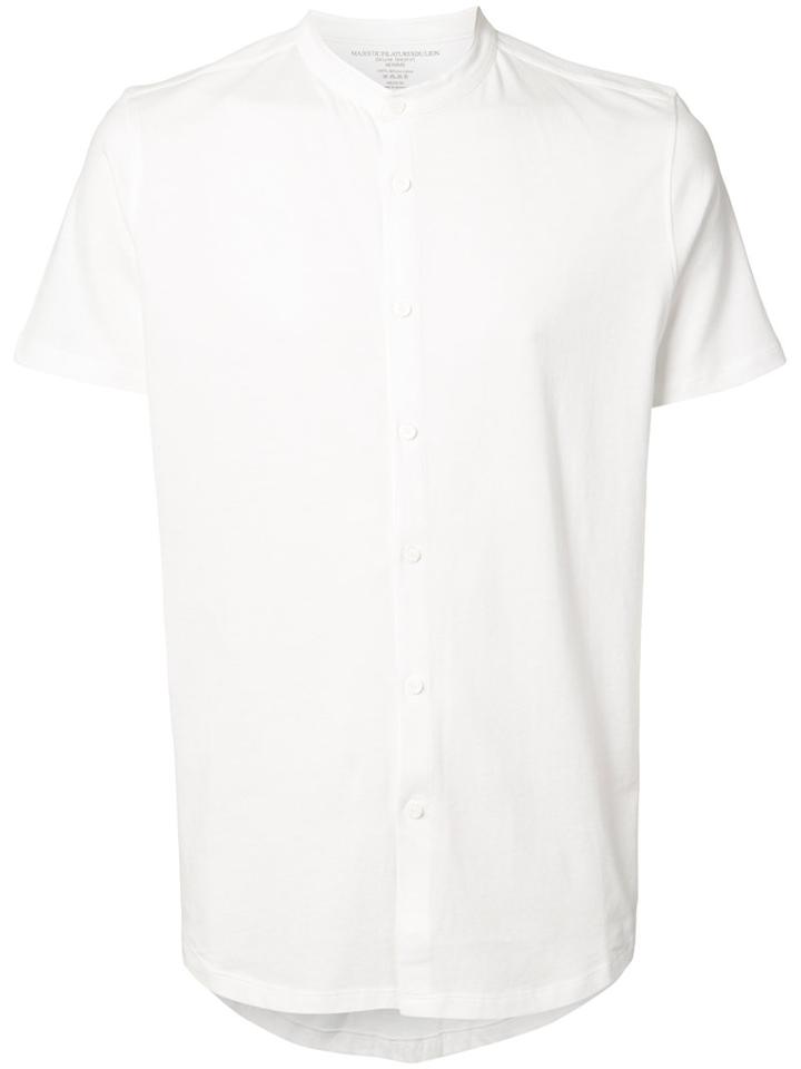 Majestic Filatures - Classic T-shirt - Men - Cotton - S, White, Cotton