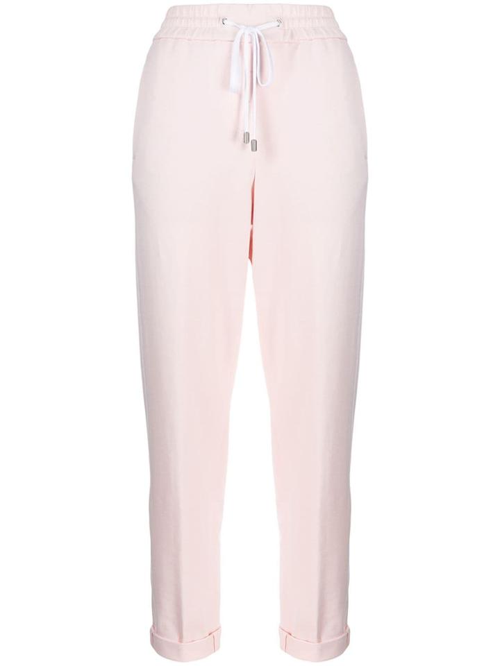 Peserico High-rise Track Pants - Pink
