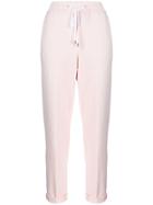 Peserico High-rise Track Pants - Pink