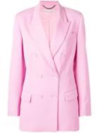Stella Mccartney Tailored Double-breasted Blazer - Pink