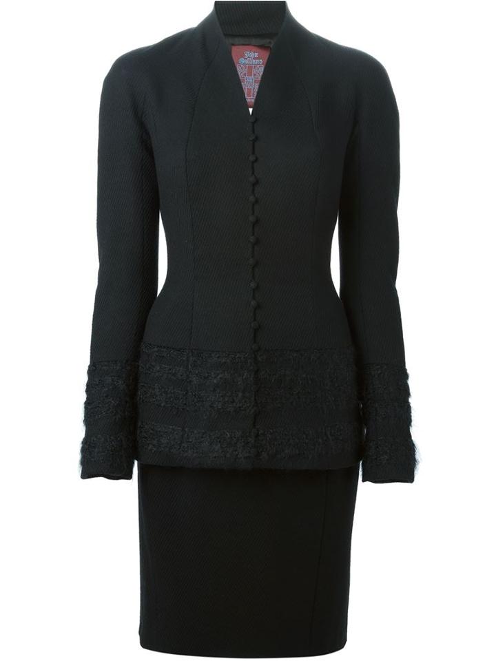 John Galliano Vintage Classic Belted Suit