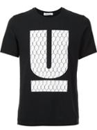 Undercover Logo Print T-shirt, Men's, Size: 4, Black, Cotton