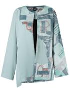 Fernanda Yamamoto Round Neck Printed Coat
