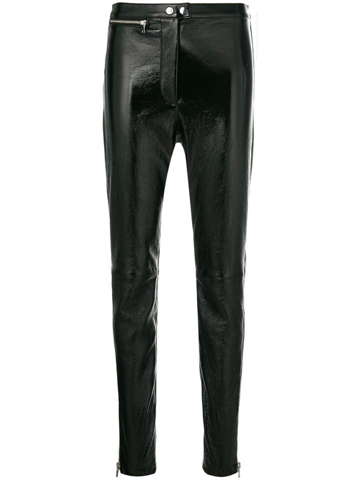 3.1 Phillip Lim Faux Leather Trousers - Black