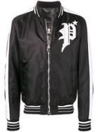 Philipp Plein Chosen One Bomber Jacket - Black