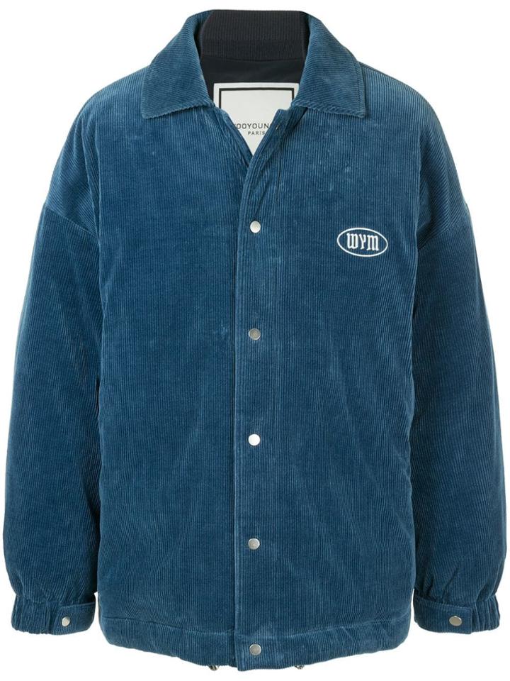 Wooyoungmi Down-filled Puffer Jacket - Blue