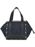 Sacai Studded Tote - Blue