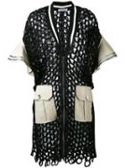 Aviù - Cargo Pocket Coat - Women - Cotton/polyamide/polyester/viscose - 40, Black, Cotton/polyamide/polyester/viscose
