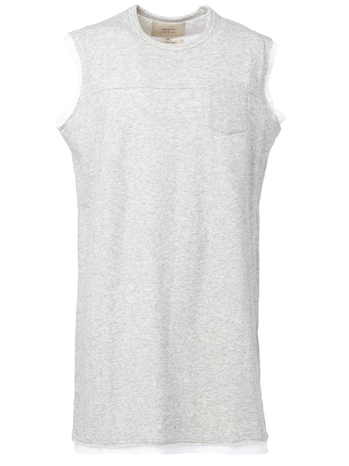 Wooster + Lardini Front Pocket Tank Top