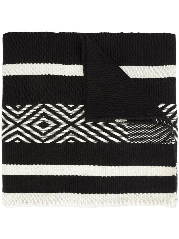 Voz 'comunidad' Shawl, Women's, Black, Alpaca
