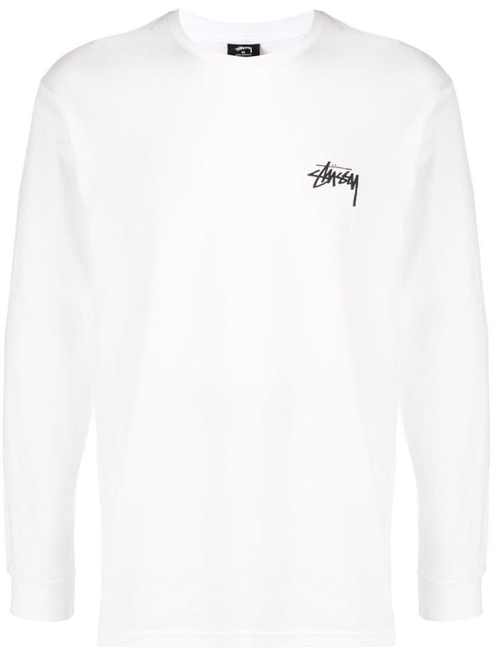 Stussy Logo Top - White