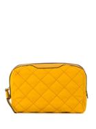 Tory Burch Perry Quilted Cosmetics Bag - Yellow