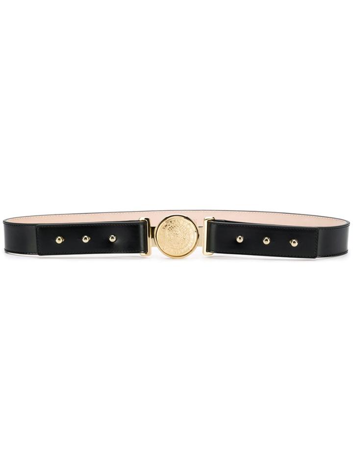 Balmain Embossed Logo Belt - Black