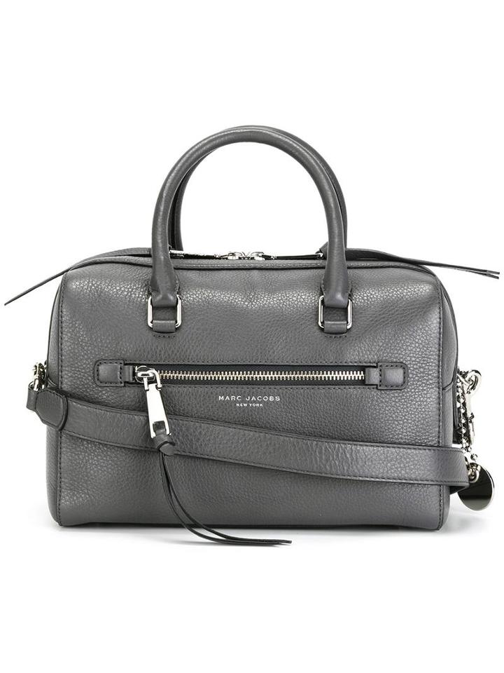 Marc Jacobs 'recruit' Bauletto Tote, Women's, Grey, Leather