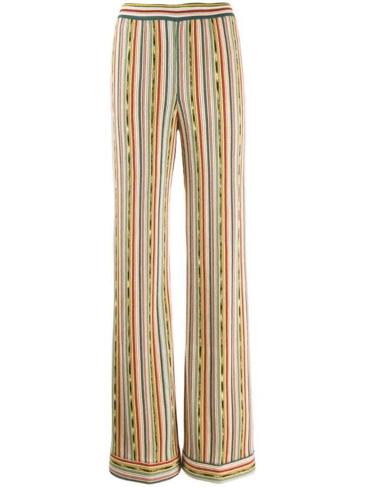 Missoni Palazzo Stripe Trousers - Sm0cc Multi